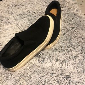 Brash Shoes - Cute platform black and white flats Brash Shoes - Cute platform black and white flats